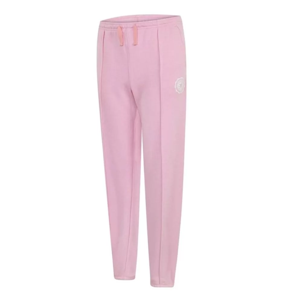 Converse Pantaloni Varsity Relaxed Ragazz Rosa 4CH006-RAF