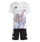 Adidas Tuta Marvel Spider-Man Junior Bianco Nero JF3655