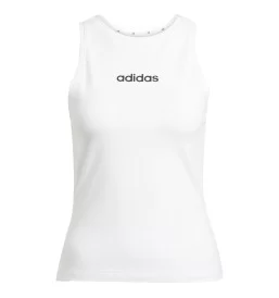 Adidas Canotta Essentials Linear Slim Bianco JC5799