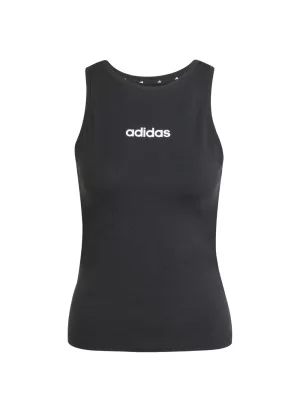 Adidas Canotta Essentials Linear Slim Nero JC5798