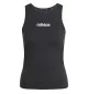 Adidas Canotta Essentials Linear Slim Nero JC5798