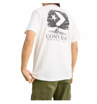 Converse T-shirt Graphic Tree Bianco 10027666-A02 | Converse | 