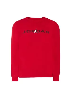 Nike Maglia Stretch Jordan Bambini Rosso 95D668-R78