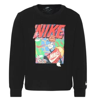 Nike Maglia Basketball Bambini Nero 86N322-023