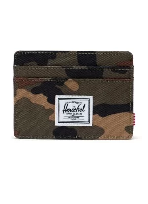Herschel Portafoglio Charlie Cardholder Camo Verde 30065-00032
