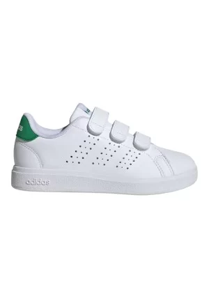 Adidas Scarpe Advantage Base 2.0 Kids Bianco E Verde IE9019