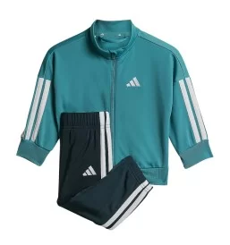 Adidas Tuta Essentials Climacool Track Suit Kids Turchese JM0896