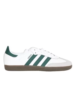 Adidas Scarpe Samba Og J Bianco E Verde JQ2843