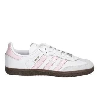 Adidas Scarpe Samba Og Kids Bianco E Rosa JQ2849
