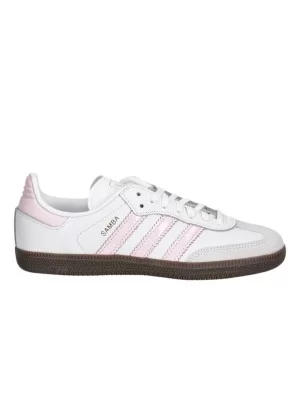 Adidas Scarpe Samba Og Kids Bianco E Rosa JQ2849