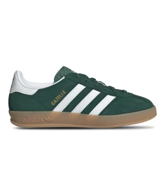 Adidas Scarpe Gazelle Indoor J Verde E Bianco JS3800