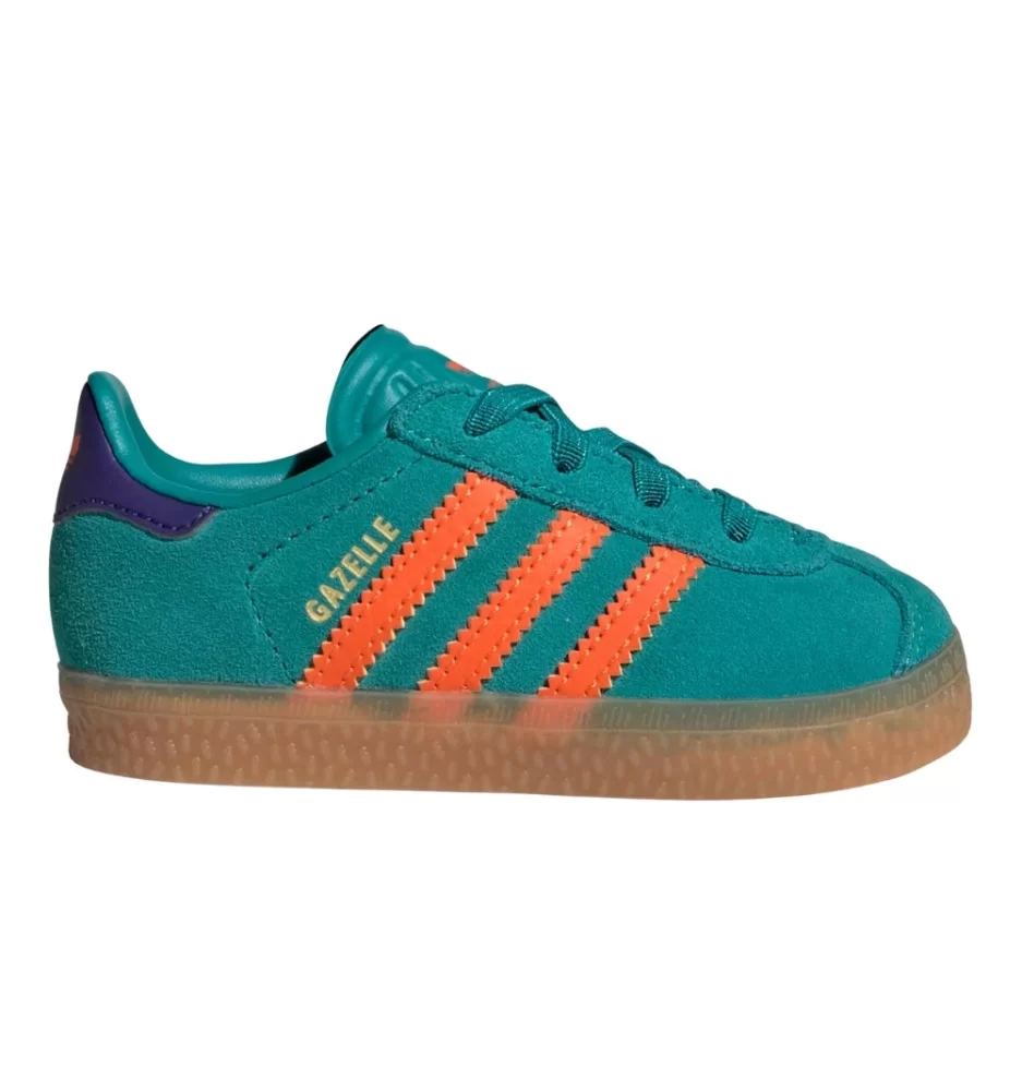 Adidas Scarpe Gazelle Cf E Inf Verde Blu Arancione JR5940