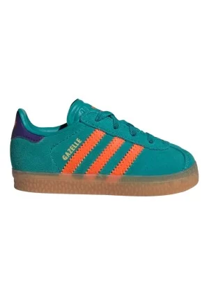 Adidas Scarpe Gazelle Cf E Inf Verde Blu Arancione JR5940