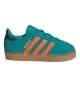 Adidas Scarpe Gazelle Cf E Inf Verde Blu Arancione JR5940