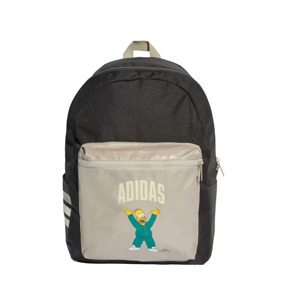 Adidas Zaino The Simpson Homer Kids Marrone Beige JM4466