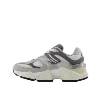 New Balance Scarpe 9060 Lace Raincloud Castlerock Kids Grigio | New Balance | 