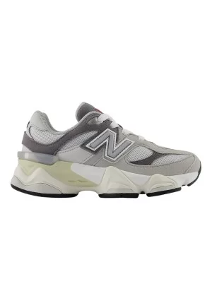 New Balance Scarpe 9060 Lace  Raincloud Castlerock Kids Grigio PC9060GY