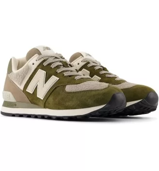 New Balance Scarpe 574 Woodland Verde Oliva | New Balance | 
