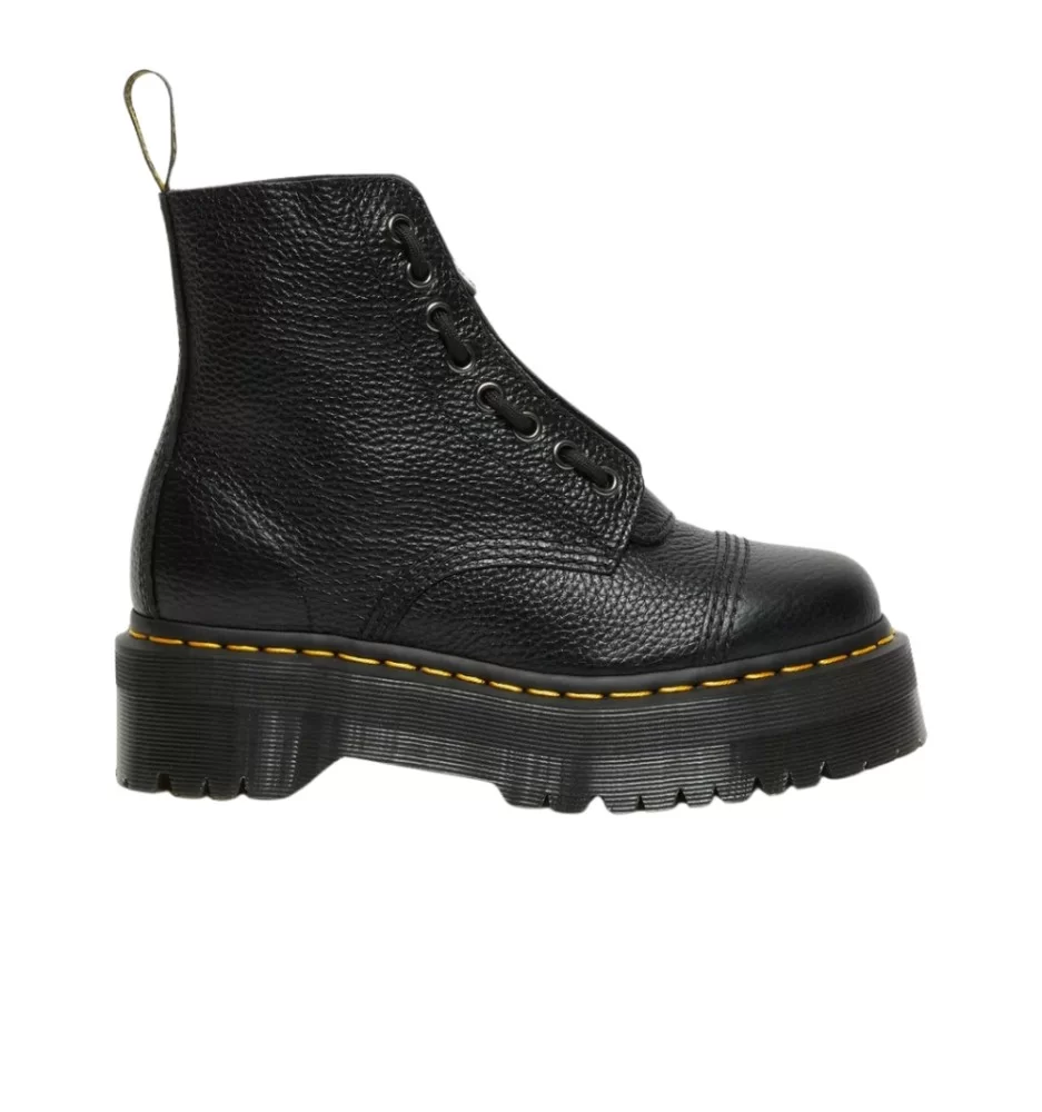 Dr. Martens Stivali Sinclair Platform Milled Nappa Nero 22564001