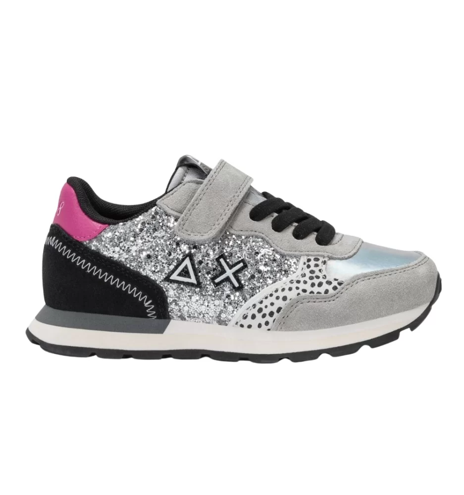 Sun68 Scarpe Girl’s Ally Glitter Kid Grigio Z45412K 44
