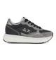 Sun68 Scarpe Big Ally Teddy Fur Nero Grigio Z45210 11