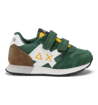 Sun68 Scarpe Boy’s Jaki 2.0 Solid Baby Bianco Verde Z45313B 37