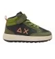 Sun68 Scarpe Boy’s Genius Mid Baby Verde Militare Z45335B 74