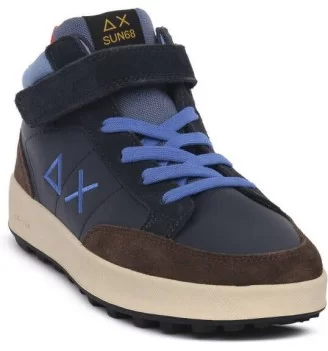 Sun68 Scarpe Boy’s Genius Mid Kid Blu | Sun68 | 