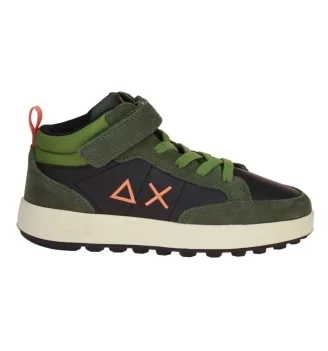 Sun68 Scarpe Boy’s Genius Mid Kid Verde Militare Z45335K 74