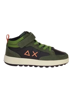 Sun68 Scarpe Boy’s Genius Mid Kid Verde Militare Z45335K 74