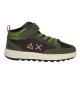 Sun68 Scarpe Boy’s Genius Mid Kid Verde Militare Z45335K 74