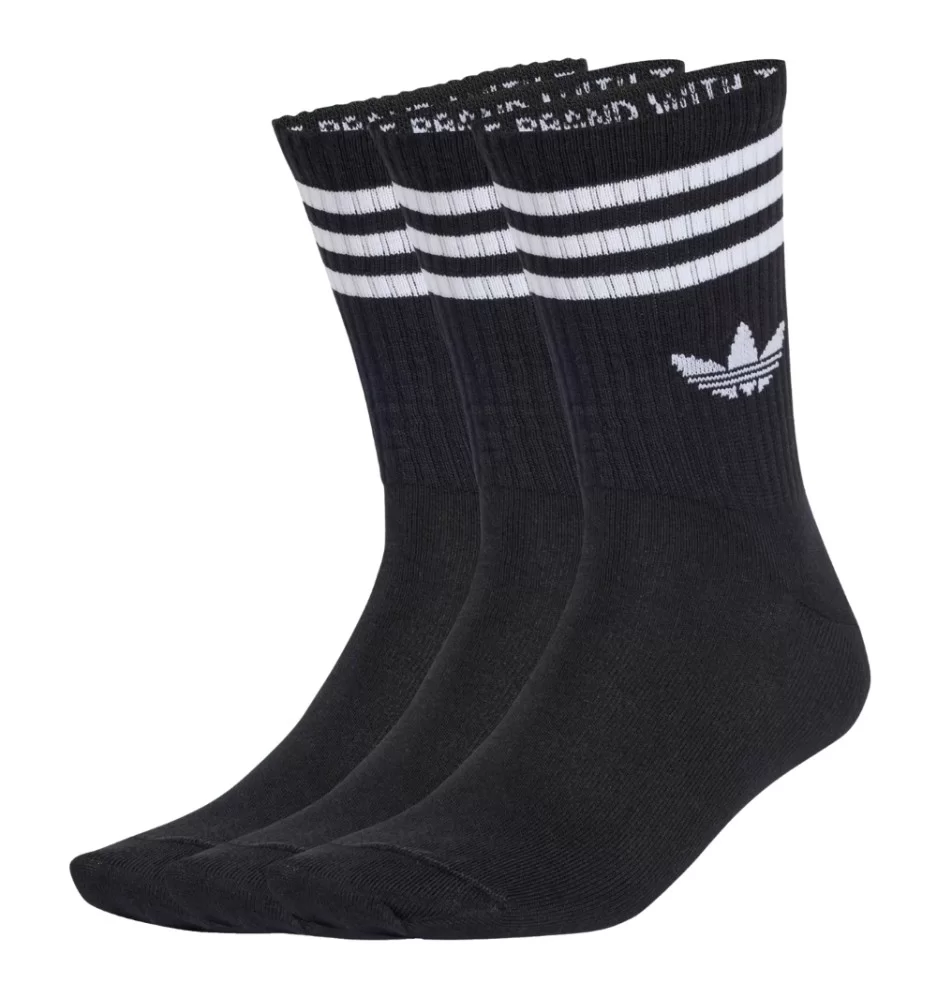 Adidas Calzini 3-Stripes Bci 3 Paia Nero E Bianco JV7402
