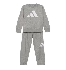 Adidas Tuta Big Logo 240 Kids Grigio JV9937