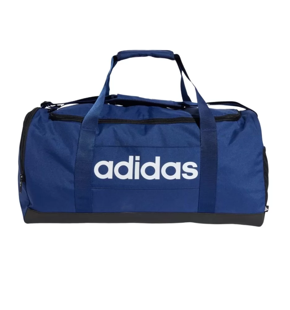 Adidas Borsone Linear Duffel M Blu Scuro IN6116