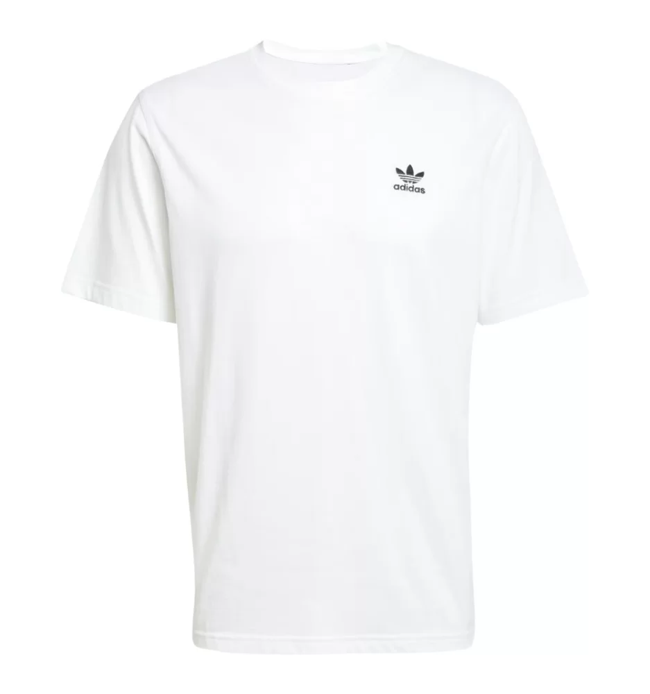 Adidas T-shirt Trefoil Essentials Bianco JI8544