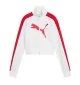 Puma Giacca Cropped Future Archive T7 Bianco Rosso 632123-02 632123-02