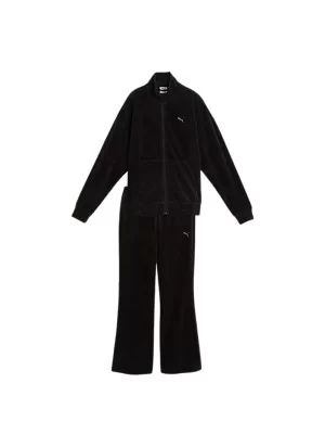 Puma Tuta Velour Rib Costine Nero 688164-01 | Puma | 