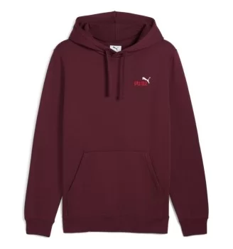 Puma Felpa Essentials Bicolor Small No. 1 Logo Bordeaux