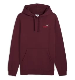 Puma Felpa Essentials Bicolor Small No. 1 Logo Bordeaux