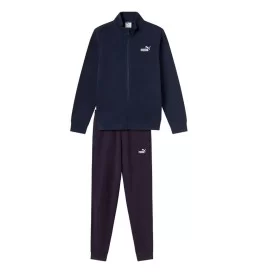 Puma Felpa Full Zip Essentials Kids Nero Blu 693273-16