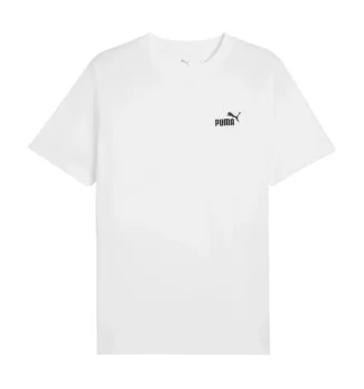 Puma T-shirt Essentials Small No. 1 Logo Bianco 682534-02