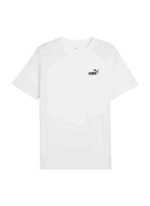 Puma T-shirt Essentials Small No. 1 Logo Bianco 682534-02