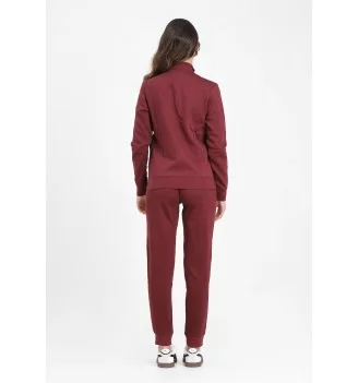 Puma Tuta Full Zip Essentials Textured Foil Logo Rosso | Puma | 