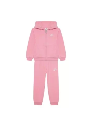 Nike Tuta Club Set Inf Rosa 66M485-A0W
