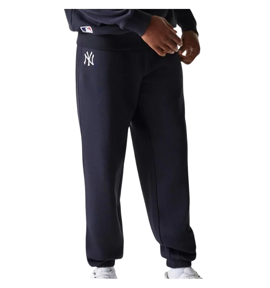 New Era Pantaloni Midi Mlb League Essential New York Yankees Blu Navy 60675769