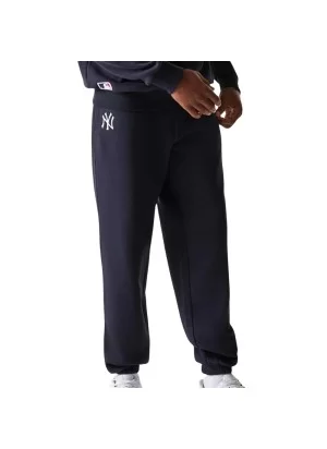 New Era Pantaloni Midi Mlb League Essential New York Yankees Blu Navy 60675769