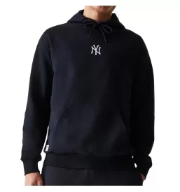 New Era Felpa Cappuccio Oversize Midi Mlb League Essential New York Yankees Nero 60675777