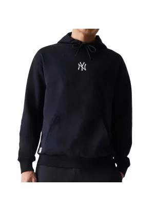 New Era Felpa Cappuccio Oversize Midi Mlb League Essential New York Yankees Nero 60675777