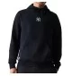 New Era Felpa Cappuccio Oversize Midi Mlb League Essential New York Yankees Nero 60675777