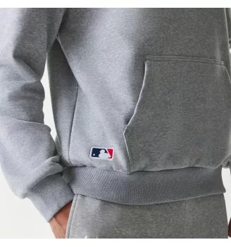 New Era Felpa Cappuccio Oversize Midi Mlb League Essential New York Yankees Grigio | New Era | 